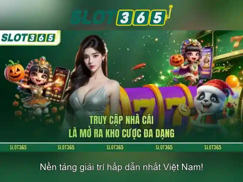 Slot365 - Khám phá trò chơi máy đánh bạc trực tuyến