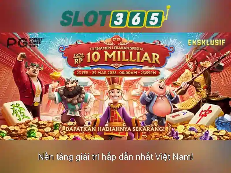 Slot365: Trải nghiệm chơi slot trực tuyến hàng đầu