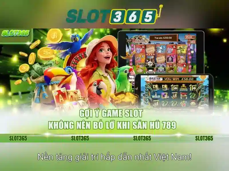 Slot365: Khám phá nền tảng chơi slot trực tuyến hàng đầu