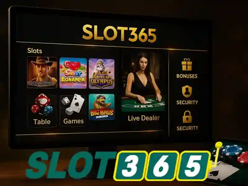 Slot365: Nền tảng trò chơi quay số trực tuyến đáng tin cậy